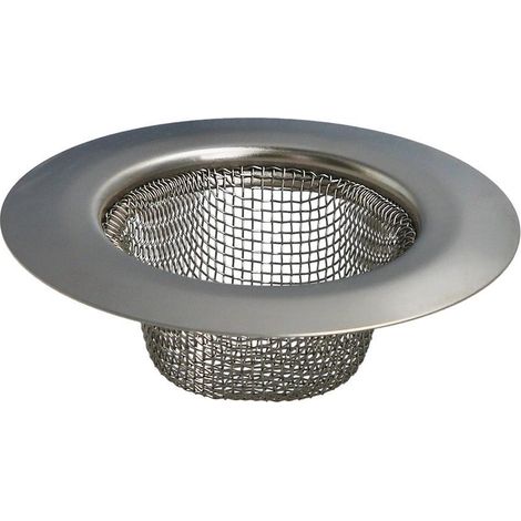 filtro cestillo malla para lavabo / fregadero inoxidable ø 7,5 cm. (1/5)