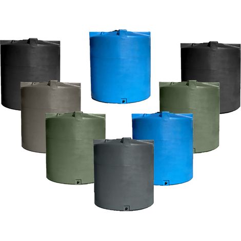 Cuve de stockage d'eau aérienne 5000l-lot de 8 (1/2)