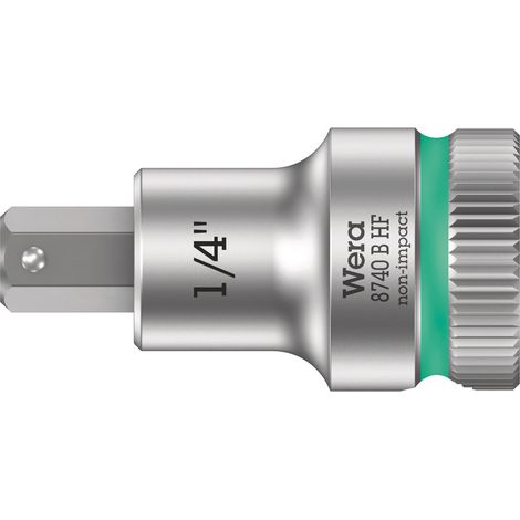 Wera 8740 B HF 05003089001 6 pans extérieurs Douille 1/4" 3/8" (10 mm) X861641 (1/5)