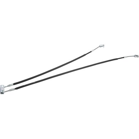 Jeu de 2 câbles de frein Club Car 47,5po/37,5po côté passager et conducteur, remplacement 70273-G03 pour EZGO TXT 1994-2008 (1/5)