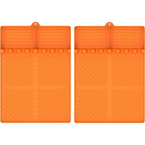 Filiyano-Tapis en silicone pour spatules de cuisson Blackstone, accessoires pour poêles à frire, tapis pour étagère latérale, tapis pour barbecue (1/5)
