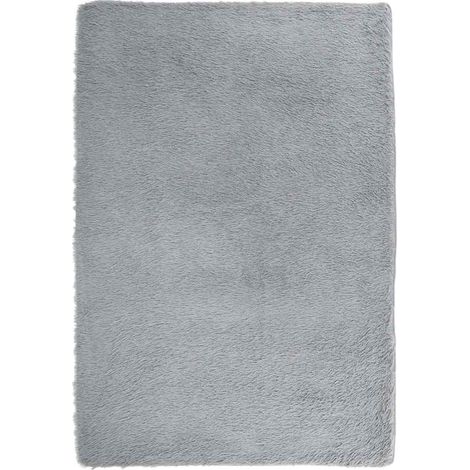 Maison Exclusive - Teppich Shaggy Hochflor NAVARRA Hellgrau 120x1