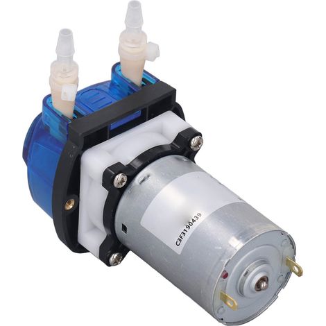 Pompe péristaltique auto-amorçante pour le remplissage de liquides, débit de 310 ml/min, moteur à balais CC de 10 W, 24 V. (1/5)