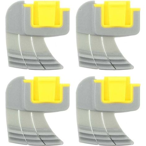 Cepillos ciclónicos de goma y plástico de repuesto para limpiadores Zodiac MX8 MX6 R0714400 (1/4)