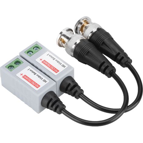 Émetteur-récepteur passif à paire torsadée Balun HD 1080p pour CVI/TVI (1/5)
