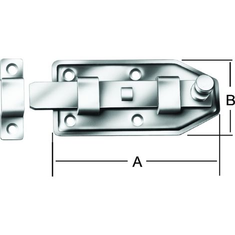 VORMANN Knopfriegel mit Schlaufe gerade, B56xL140mm verzinkt (1/2)