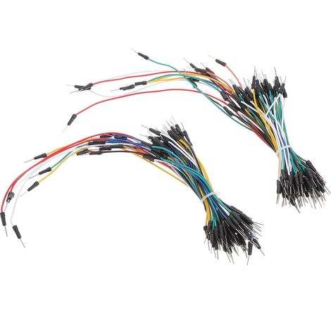 Câble de Plaque D'essai, Lot de 2 Faisceaux, Fil Fer Aluminium 130 Pièces, Connexion Préformée, Raccordement Facile, Branchement et Débranchement Rapides (1/5)