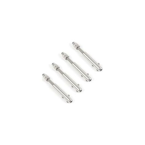 Tendeur de câble en acier inoxydable – Lot de 4 serre-câbles 4 mm – Finition résistante aux rayures – Pour fixation haubanage (1/5)