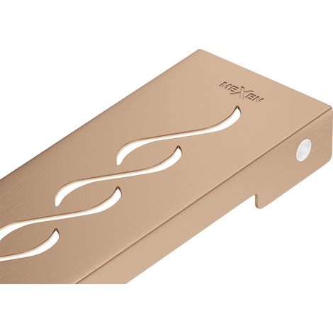 Mexen Flat M18-Abdeckung für Linienentwässerung 80 cm, gebürstetes Kupfer - 1C23080 (1/5)