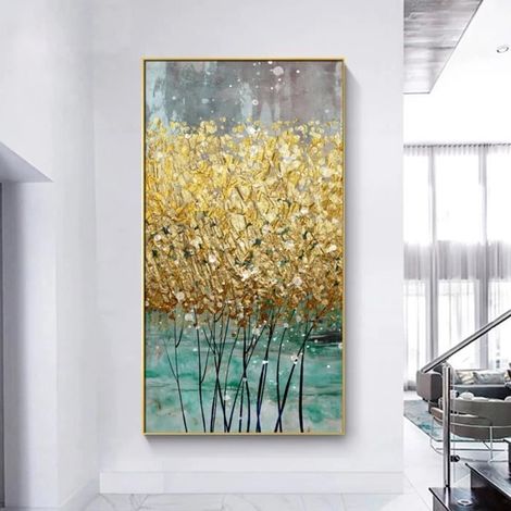 60x30 cm Impression sur Toile Murale Tableau Art Peinture Image Motif Moderne Décoration pour Le Salon Intérieur Photo - 1pcs (1/4)