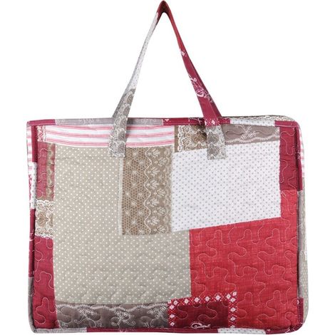 Boutis 240x260 avec 2 taies et sac Arkansas rouge (1/4)