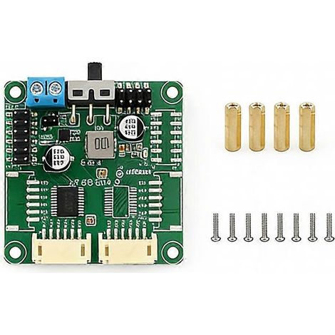1 Satz TB6612 4/2-Kanal-Encoder-Motorsteuermodule, Hochleistungs-DC-Schrittmotorsteuerplatine, breiter Spannungsbereich 6-15 V, 2 (1/5)