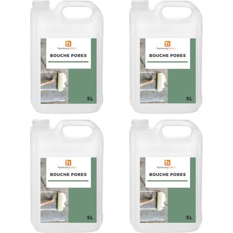 Bouche-pores hydrofuge pour béton - 4 x 5L - Harmony Béton