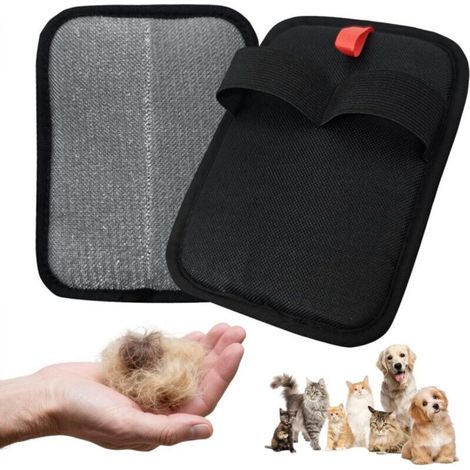 [JAMAIS UTILISÉ] Gants électrostatiques réutilisables pour enlever les poils d'animaux – Gants double face pour le toilettage et le démêlage des poils (1/4)