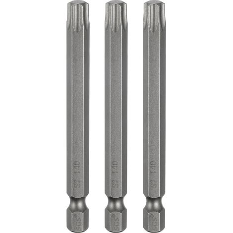 3Pcs Embout Tournevis T40 Torx Tige Hexagonale Pointe Magnétique (1/5)