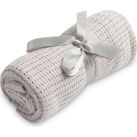 coperta traforata moli grigio chiaro (1/5)