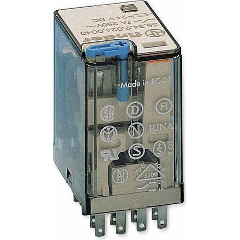 Finder 55.34.9.024.0040 Miniatur-Relais 24 V DC 7 A