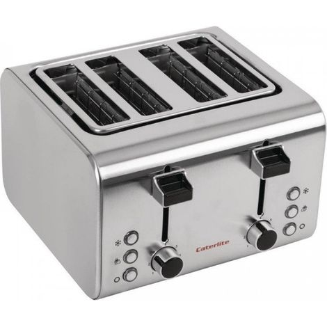 Grille-pain inox 4 feintes 1600 W, 220 V - MONO (1/5)