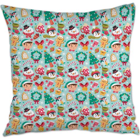 Housse de coussin sans coussin cachée zippée pour canapé ou lit décoration de la saint-valentin (1/5)