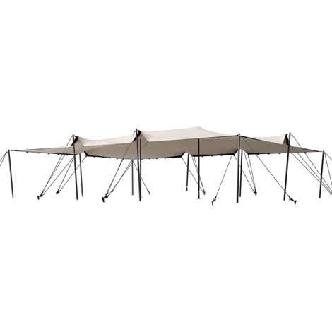 TOOLPORT Tenda Stretch Professional 7,5x10 m con struttura in alluminio impermeabile per eventi e utilizzi outdoor