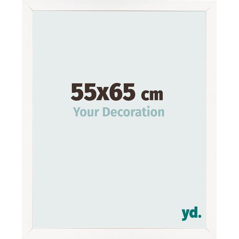 yd. - Cadre photo 55x65 - Blanc Brillant - MDF - Bologna (1/5)