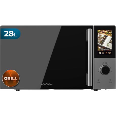 Cecotec Microonde digitale touch con convezione e grill 28 L Convection 2800 Touch. 900 W su 5 livelli, grill 1200 W. (1/5)