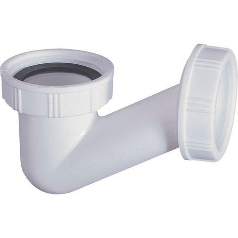 Wirquin Pro – Siphon de baignoire faible encombrement – Sortie Ø40 mm – Entrée 1'1/2 – Largeur 150 mm – Hauteur 190 mm