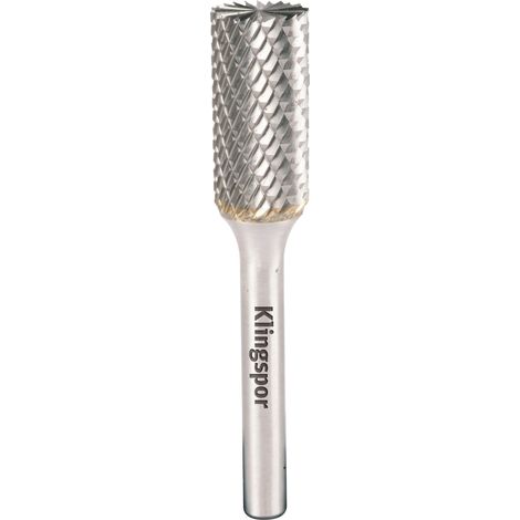 Klingspor HF 100 B Hartmetallfräser, 6 x 18 x 6 mm Kreuzverzahnung (1/4)