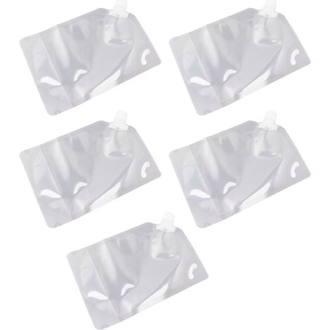 Lot de sacs de conservation hermétiques pour céréales. Sac de conservation transparent réutilisable pour riz, céréales, farine et noix, 1 kg. (1/5)