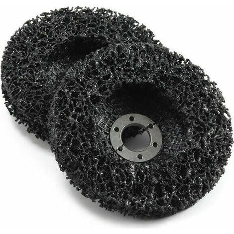 Reinigungsscheiben, Durchmesser: 125 mm, CSD-Scheibe, extra groß, für Winkelschleifer (5 Stück) (1/4)