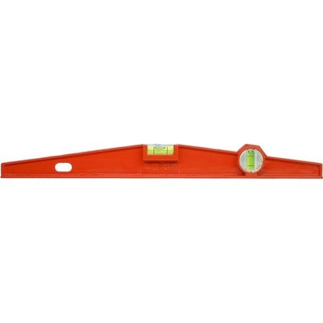Fiole trapeze Niveau 2 en aluminium 40 cm – Lot de 2 fioles – Pour précision dans les niveaux à bulle – Poids net 150g