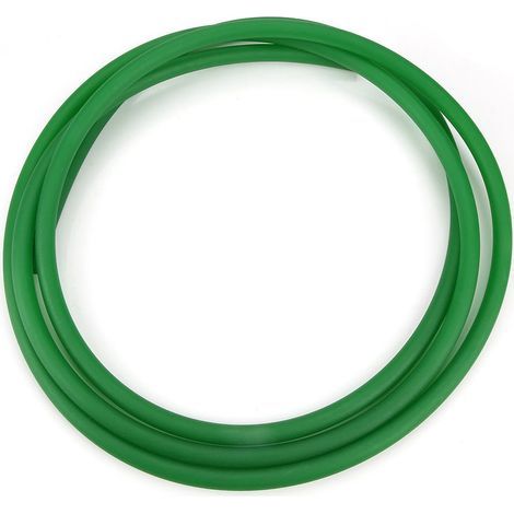 Runder Polyurethan-(PU)-Förderriemen mit rauer grüner Oberfläche für den Materialtransport (12 mm x 3 m)