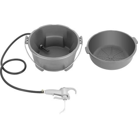 Kit de transferencia de aceite, capacidad de 1 galón, longitud de manguera de 4,59 pies, forma redonda, operación manual, peso bruto de 3,5 kg. (1/5)