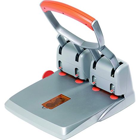 Rapid HDC150 perforatore argento arancione capacità 150 fogli (1/3)