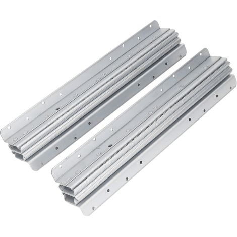 Paar Unterflur-Schubladenschienen, silberfarben, Tragkraft 120 kg, unten fixierte Schienen, 1000–1900 mm Teleskopauszug, leise und robust (1/5)