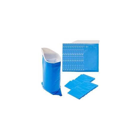 Lot de 12 Sacs à Urine Jetables (600ml) Urinoir Femme Portable - Sac Vomi/Pipi Debout Femmes, Hommes, Enfants - Urgences, Voiture, Voyage, Camping, Randonnée, Festival