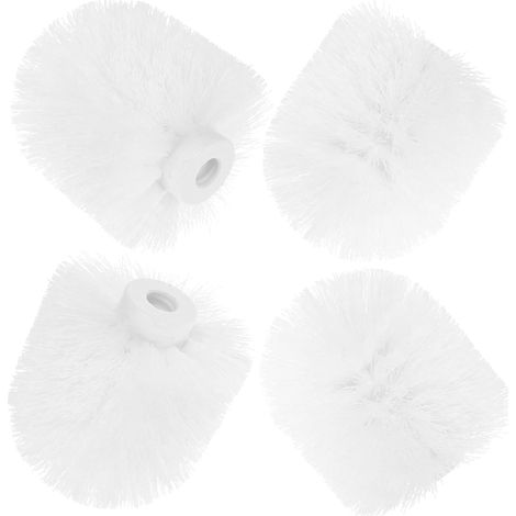 4 brosses WC, blanc, pour salle de bain et cuvette et rebords (1/5)