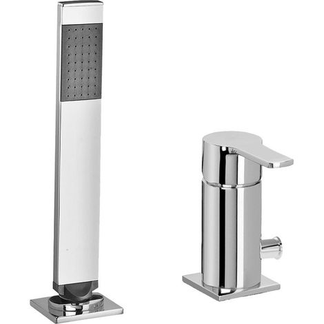 Paffoni West Serie Wannenrandbatterie WS041LCR  Verchromt - Messing