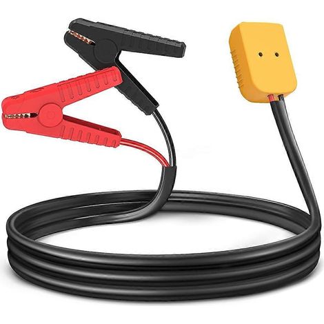 Pinces pour câbles de démarrage pour batterie DeWalt 20V, câbles de démarrage portables pour véhicules (1/5)