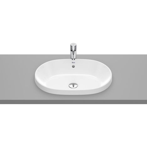 Lavabo de encimera 550x390x40mm ROUND THE GAP - ROCA (1/2)