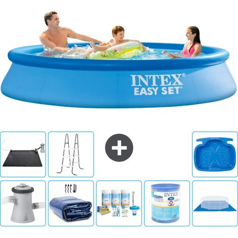 Intex Piscina Easy Set Rotonda - 305x61 cm - 8-pezzi S40874 (1/5)