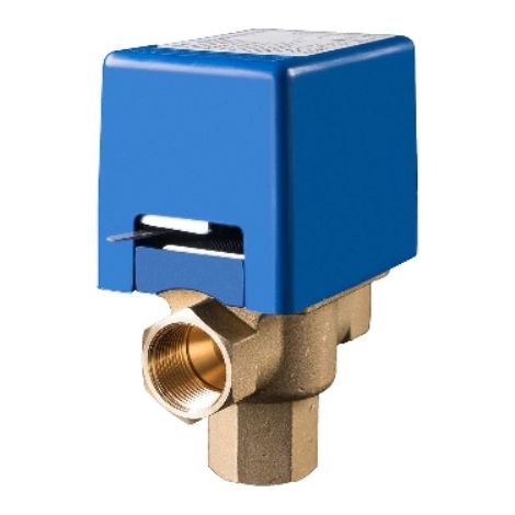 VALVOLA DI ZONA SERIE SF A 3 VIE CON MICRO AUSILIARIO 3/4 Gas F. MUT (1/3)