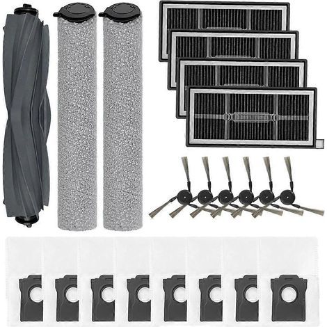 Filtre pour aspirateur brosse pour aspirateur Filtre de brosse pour aspirateur filtre de Accessoires Mova S70 Scooter Aspirateur – Main Brosse – Roller Serpillière – Side Brosse – Dust Bags – HEPA Fil (1/5)