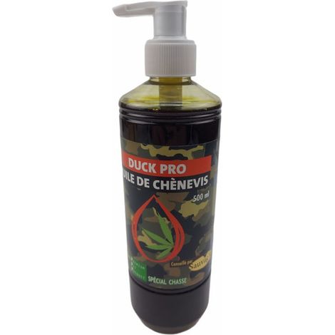 Huile de Chènevis Bio pour Palmipèdes - Stimulation Reproduction 500ml