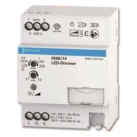 Dispositivo de mando Busch-Jaeger 6586/14 800 VA empotrable