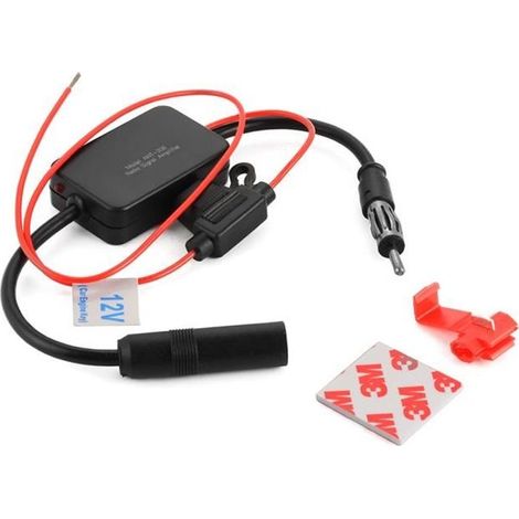 Amplificateur Signal Radio FM 12V ANT-208 pour Bateau, Voiture, Camion MA1421 (1/4)