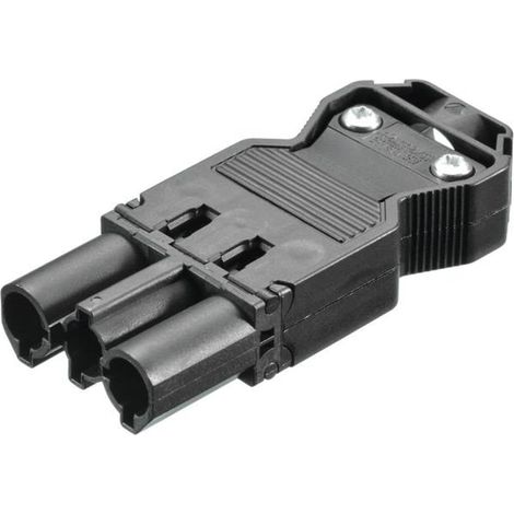 Elso Wieland Gesis Mini GST 18i3 Spina, 3 pin, nero, ORBCM50