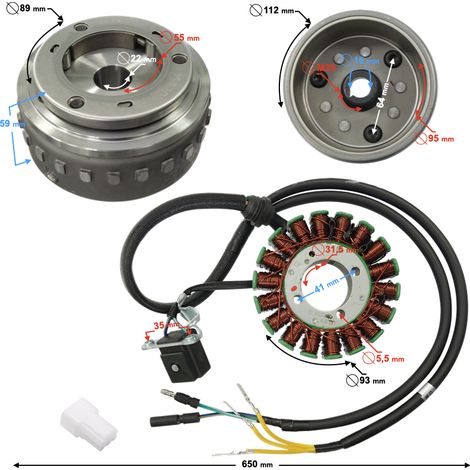 Bujía de magneto Hyper 125 Euro 5 (1/4)