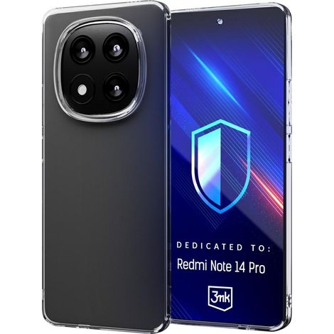 Custodia trasparente 3mk per Redmi Note 14 PRO 5G/Poco X7 5G.