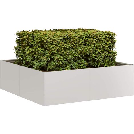 Teenpull – Pflanzkübel 100x100x30 cm Edelstahl (1/5)